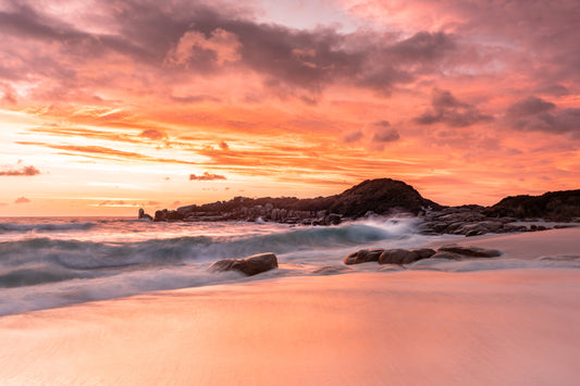 Tassie Beach Sunrise