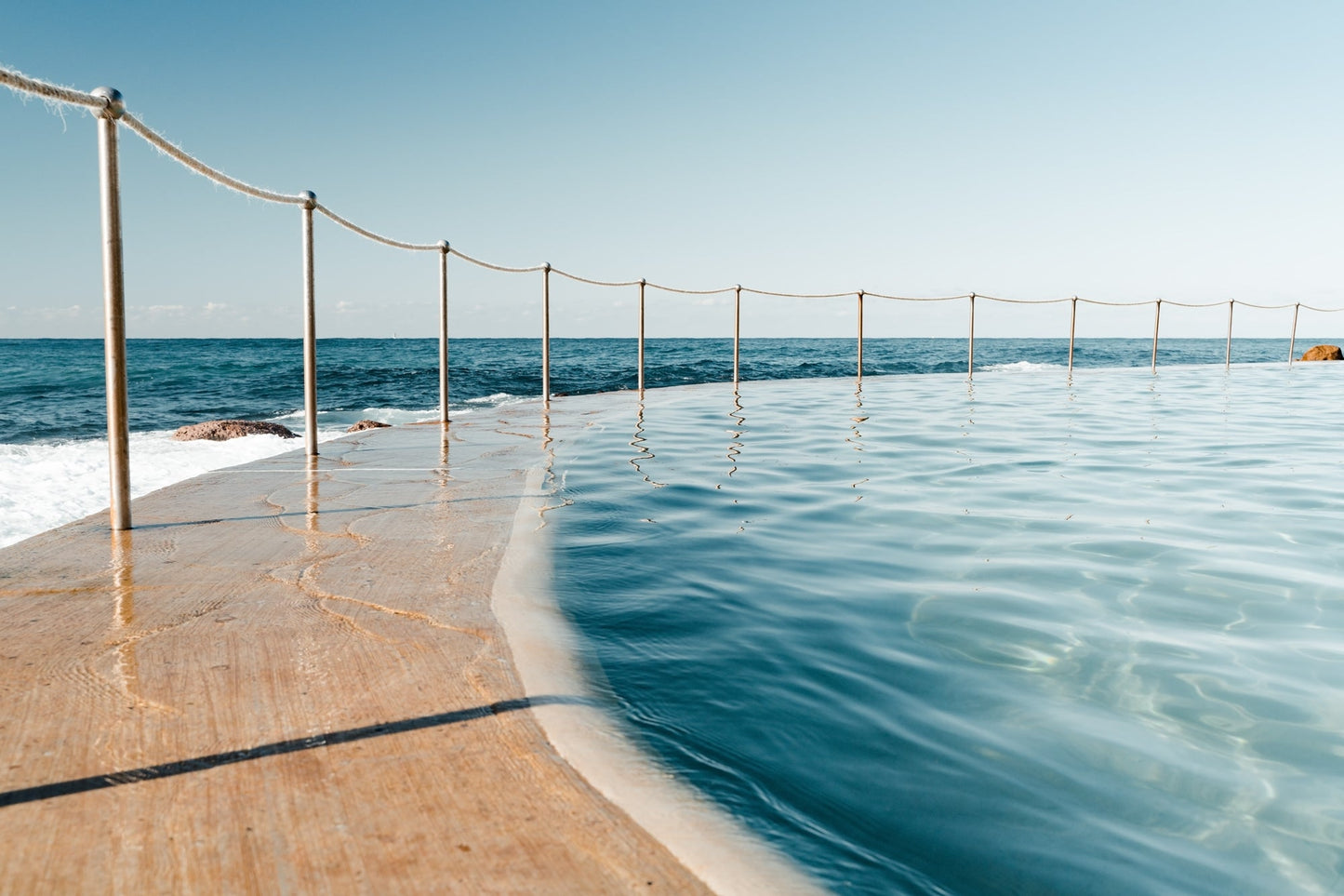 Pool edge